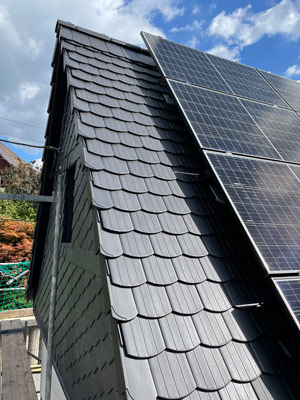 pv anlage spitzdach